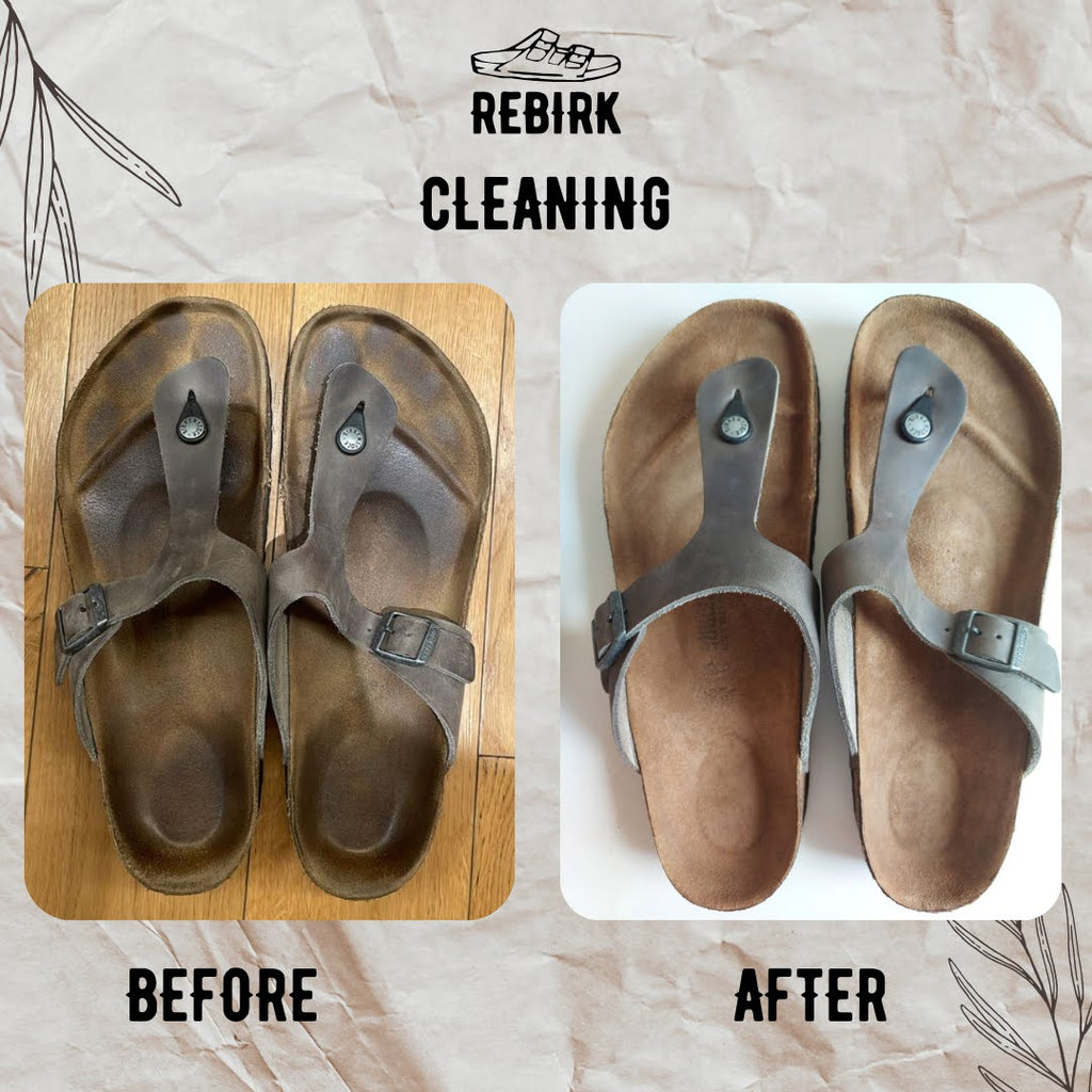 Complete maintenance kit for Birkenstock