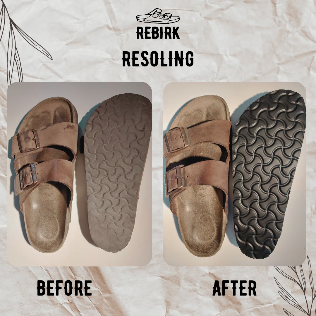 Birkenstock Cleaning & Resoling Service